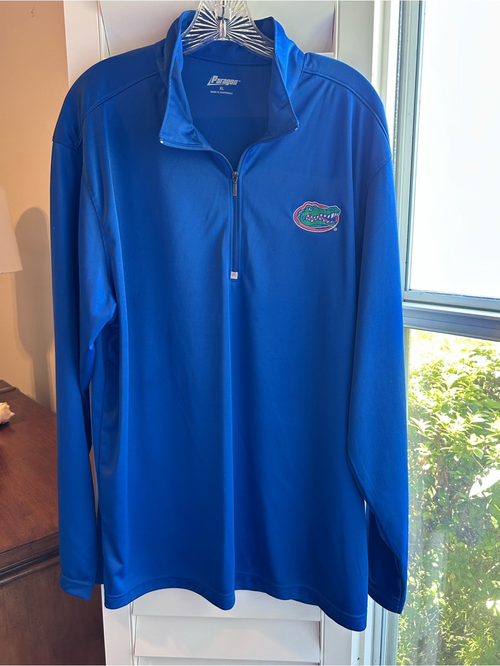 PARAGON Men’s Florida Gators Royal Blue Lightweight Quarter-Zip NWOT XL NCAA SEC